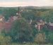 Sunset Painting at Ober-Sievering - Rudolf Bacher — artwork view