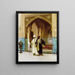 After Prayers - Rudolf Ernst — framed artwork on a wall