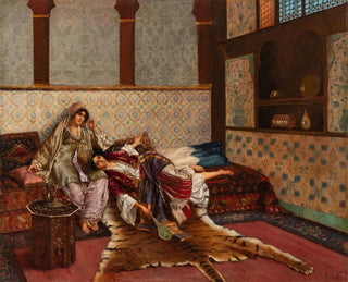 Gentle Lullaby - Rudolf Ernst — artwork view