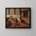 Gentle Lullaby - Rudolf Ernst — framed artwork on a wall