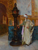 Maintaining the lamp - Rudolf Ernst — artwork view