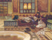 The Manicure - Rudolf Ernst — artwork view