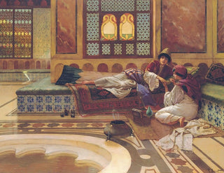 The Manicure - Rudolf Ernst — artwork view