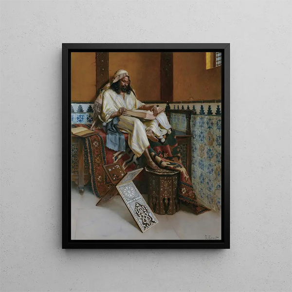 L'érudit - Rudolf Ernst — framed artwork on a wall