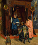 Faithful in a Buddhist Sanctuary - Rudolf Ernst — artwork view