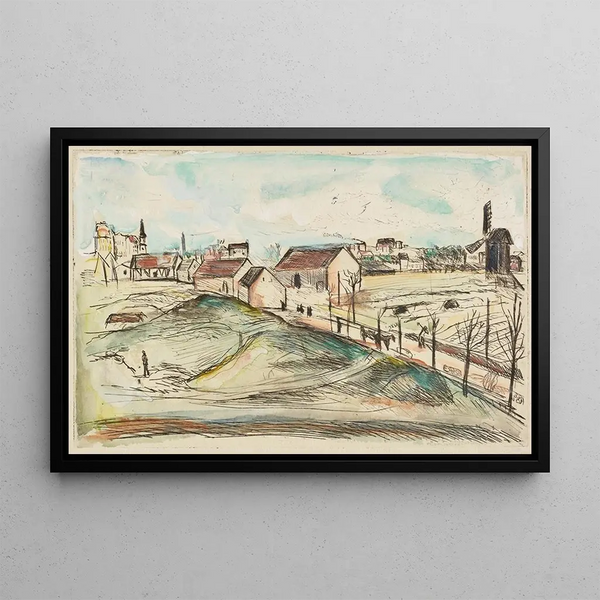 Berlin Zehlendorf - Rudolf Grossmann — framed artwork on a wall