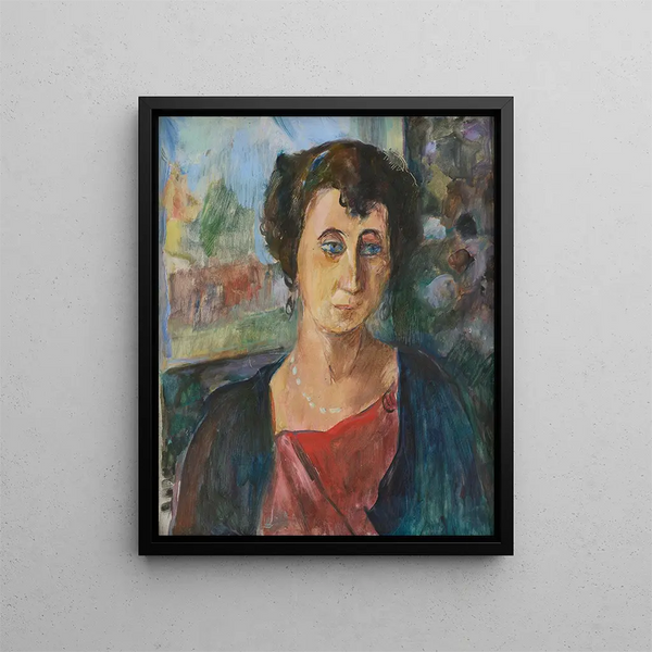 Caroline Arbini - Rudolf Grossmann — framed artwork on a wall