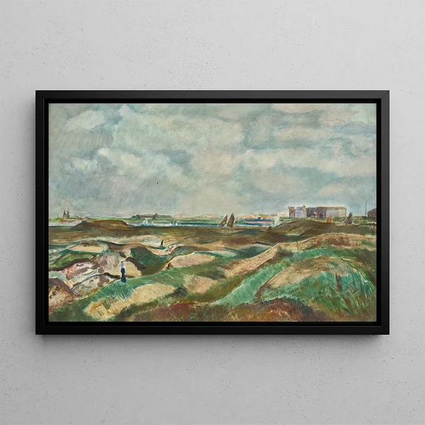 Nieuwpoort - Rudolf Grossmann — framed artwork on a wall