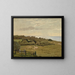 Cemetery at Ahrenshoop - Rudolf Hellwag — framed artwork on a wall