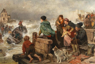 Storm on the Coast - Rudolf Jordan — artwork view
