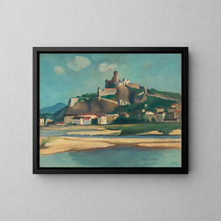 Separation - Rudolf Kremlička — framed artwork on a wall