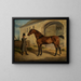 Purebred English Robert - Rudolf Kuntz — framed artwork on a wall