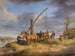 Horses at the watering trough - Rudolf Kuntz — artwork view