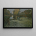 L'Écluse - Rudolf Quittner — framed artwork on a wall