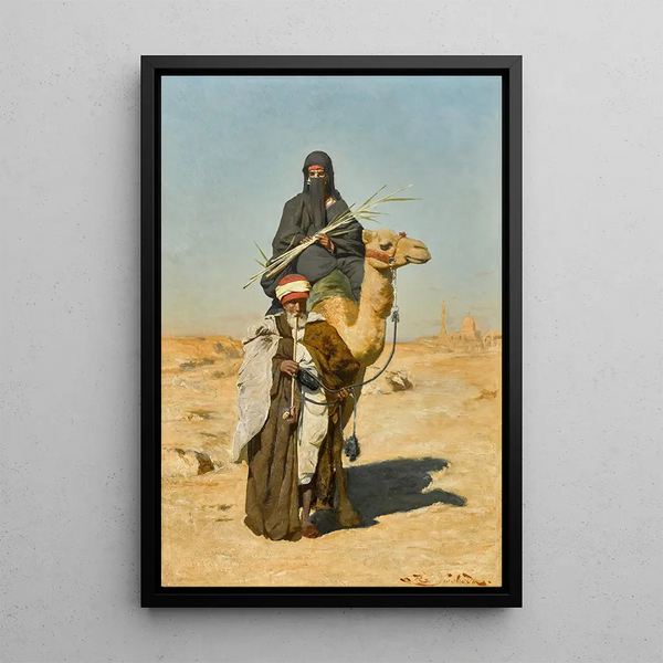 The Trust Guide - Rudolf Swoboda — framed artwork on a wall