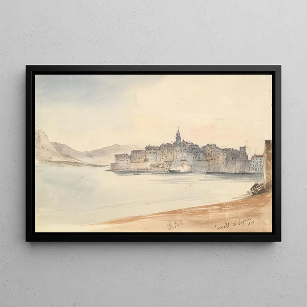 Curzold - Rudolf von Alt — framed artwork on a wall