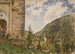 The cemetery at Gastein - Rudolf von Alt — artwork view