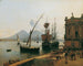 Le port de Naples avec le Vésuve - Rudolf von Alt — artwork view