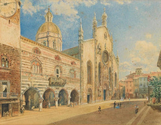 Cathedral of Como - Rudolf von Alt — artwork view