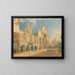 Cathedral of Como - Rudolf von Alt — framed artwork on a wall
