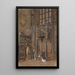 Interior church painting - Rudolf von Alt — framed artwork on a wall