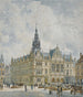 Renaissance-style City Hall Painting - Rudolf von Alt — artwork view