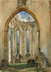 Ruin of a church - Rudolf von Alt — artwork view