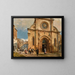 La cathédrale Saint-Jacques de Šibenik - Rudolf von Alt — framed artwork on a wall