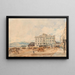 L'Hôtel de ville de Gmunden - Rudolf von Alt — framed artwork on a wall