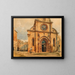 La cathédrale de Sibenik en Dalmatie - Rudolf von Alt — framed artwork on a wall
