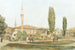 Vue du palais des Khans à Bakhtchissaraï, Crimée - Rudolf von Alt — artwork view