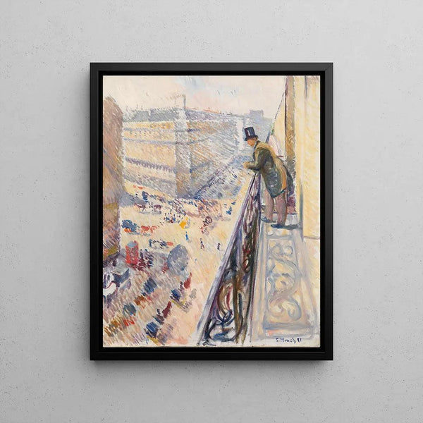 Reproduction of the painting Rue Lafayette - Edvard Munch