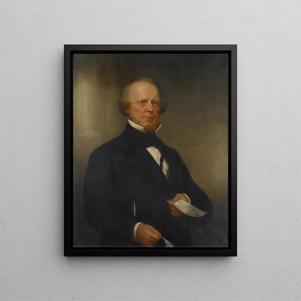 L'honorable Roger Sherman Baldwin - Rufus Wright — framed artwork on a wall