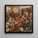 Battle Roar - Josef Wildhack — framed artwork on a wall