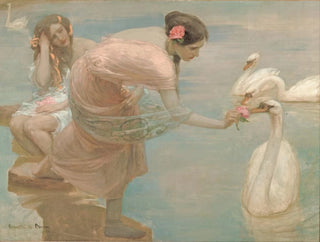 A Summer Morning - Rupert Bunny — artwork view