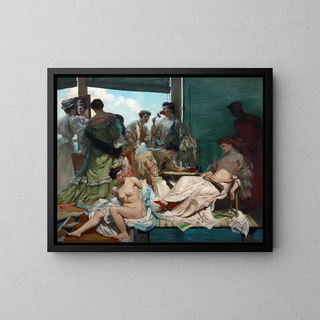 L'été - Rupert Bunny — framed artwork on a wall