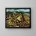 The Battle of Pavia - Rupert Heller — framed artwork on a wall