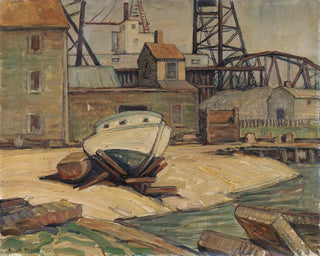 Hissé à bord - Russell Cheney — artwork view