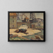 Hissé à bord - Russell Cheney — framed artwork on a wall