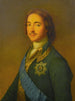 Portrait of Peter the Great - Russian School — artwork view