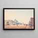 View of Saint Petersburg - Russian School — framed artwork on a wall