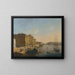 View of the Imperial Academy of Fine Arts of Saint Petersburg - Russian School — framed artwork on a wall