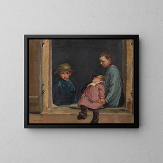 The Sleeping Model - Ruth Hollingsworth — framed artwork on a wall