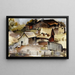 Iowa Farm - Ruth Ziegler — framed artwork on a wall