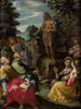 The Preaching of Saint John the Baptist - Rutilio Manetti — artwork view