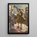 Benjamin Franklin Printer Philadelphia - S.M. Arthurs — framed artwork on a wall