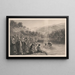 Jean-Baptiste baptizing Jesus - S Goodwyn Lewis — framed artwork on a wall