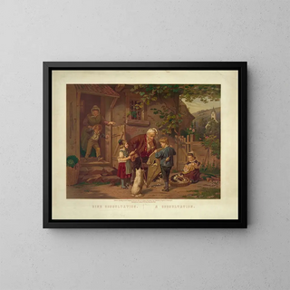 A Consultation - S Zickel — framed artwork on a wall