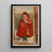 Reproduction of the painting Le Petit Chaperon rouge - Sackett Wilhelms Litho