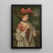 La rose promise - Sackett Wilhelms Litho — framed artwork on a wall